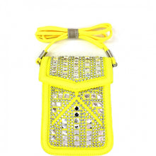 Load image into Gallery viewer, Blingy Rhinestone Hipster/Cell Phone Bag
