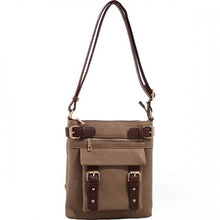 Load image into Gallery viewer, Hannah: Vegan Leather Concealment (right draw) Crossbody Handbag from Jessie&amp;James
