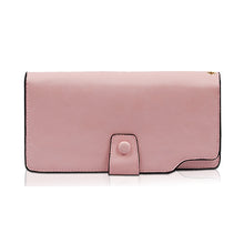 Load image into Gallery viewer, Roxie Double Compartment Long Bifold Wristlet Wallet
